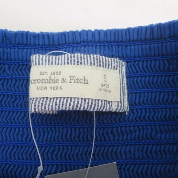 NWT Abercrombie Size Small Strapless Eyelet Top - Picture 5 of 6